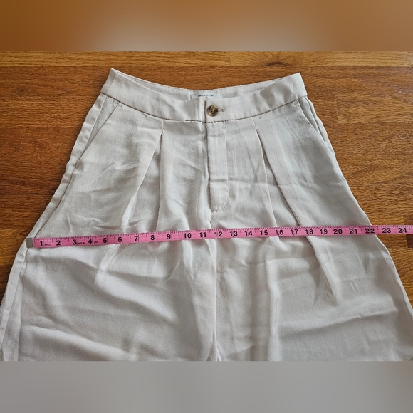 Banana Republic Satin Pleated Wide Leg Pants - Picture 14 of 14